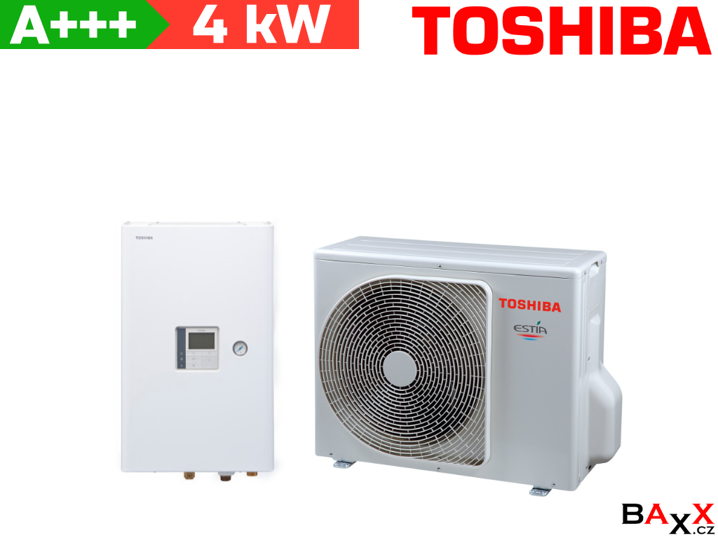 Toshiba Estia R32 HWT-401HW-E + HWT-601XWHM3W-E